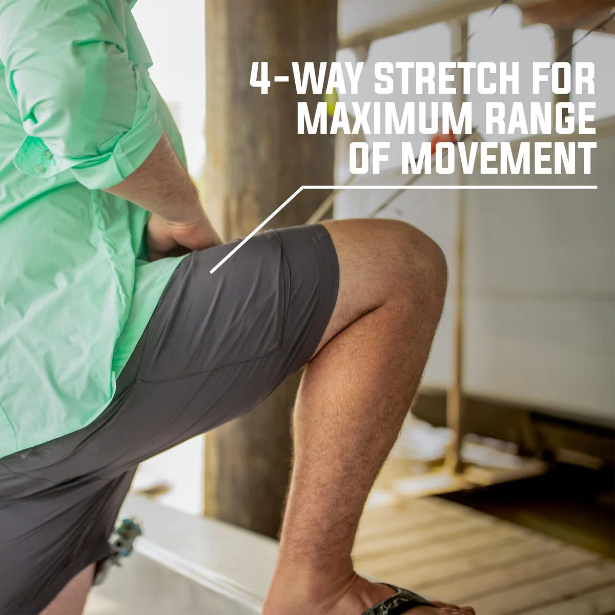 Men's Flex Fishing Shorts - Image 9